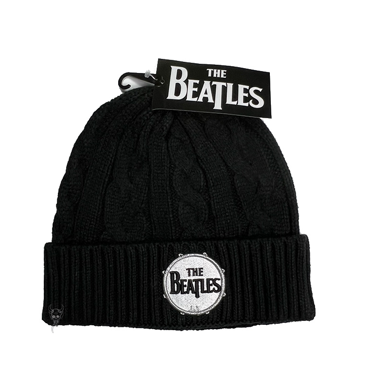 BEATLES, THE 官方原版针织帽 Logo （毛线帽）